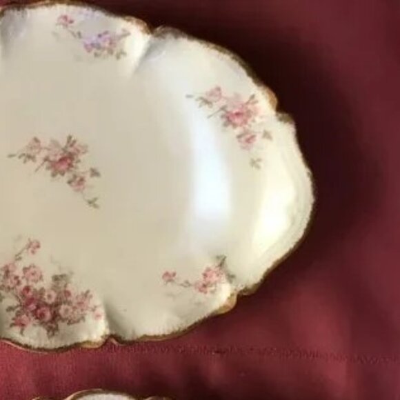 Antique 100+yrs GDA Limoges France oval   platter - Picture 3 of 3